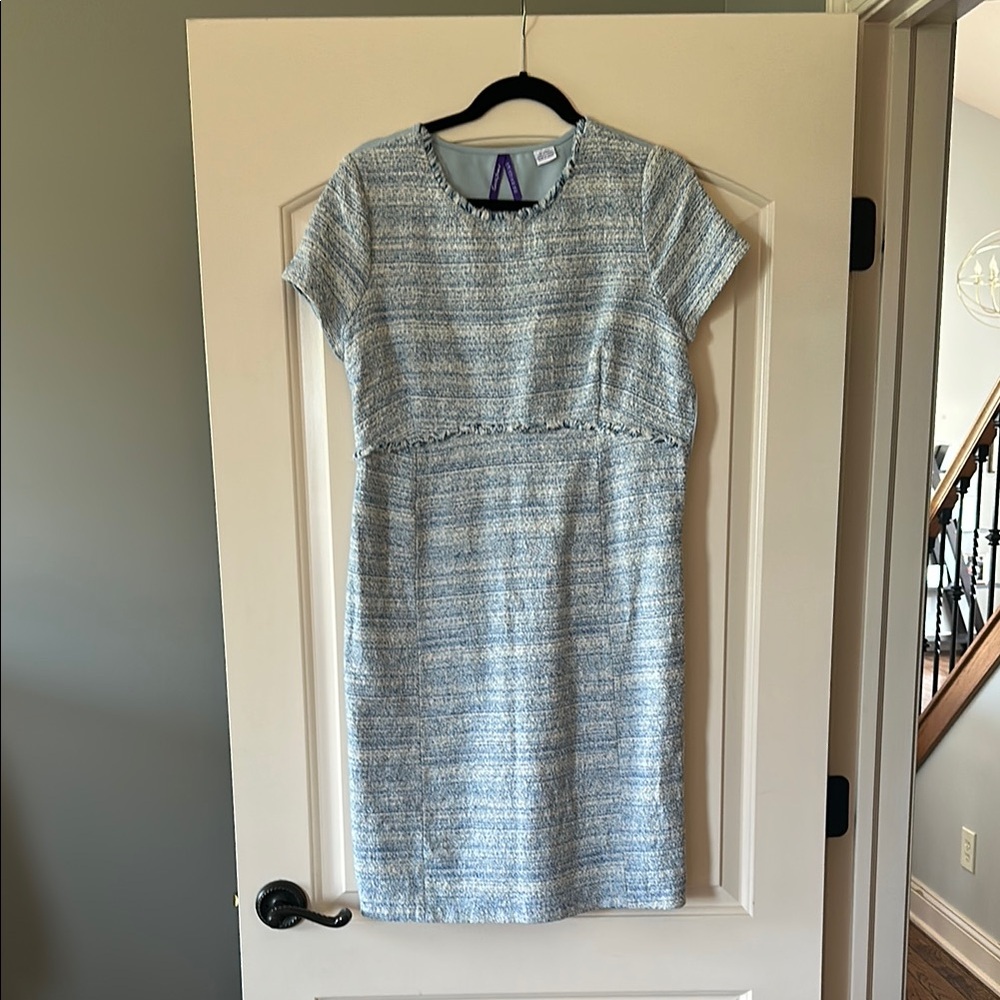 Seraphine Blue Maternity Dress